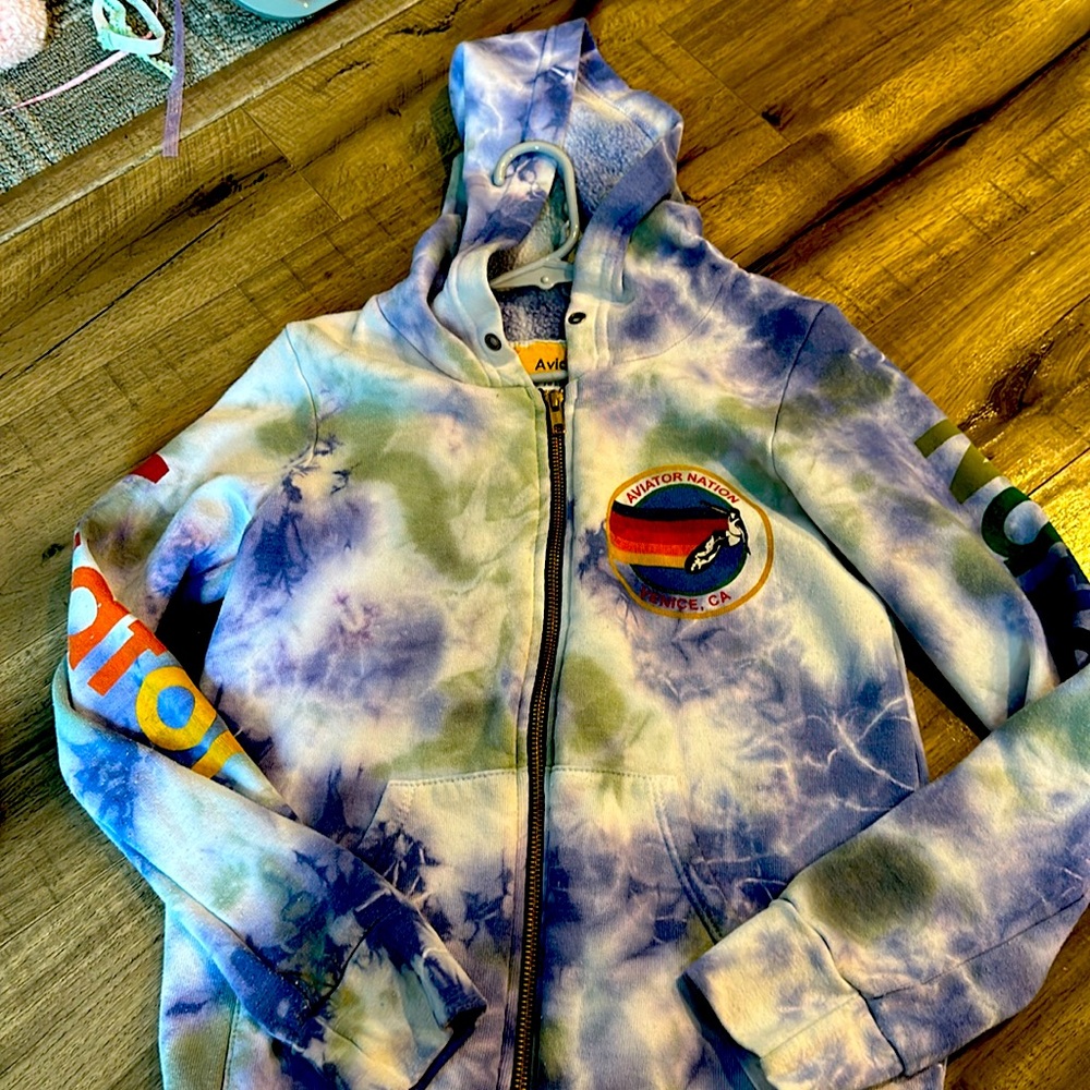 Aviator nation zip jacket